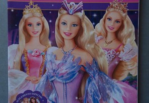 Caderneta de cromos Barbie Coleção Princesas