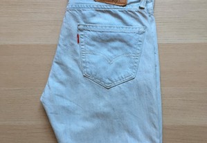 Levis 511 - calções skinny de ganga azul claro - tamanho W29