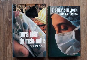 2 Livros Sidney Sheldon (portes grátis)