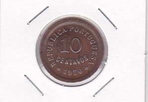 Moeda de 10 centavos de Cabo Verde