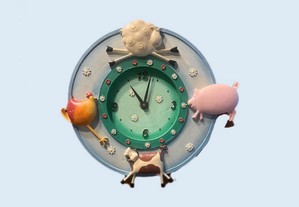 Relógio Decorativo para Quarto de Criança