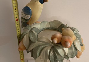 Lâmpada decorativa pássaro papagaio