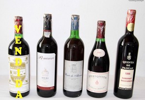 1º_ Vinhos tintos de 1995 (com 28 anos)