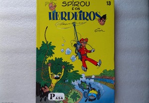Livro - Spirou e Fantásio - Spirou e os Herdeiros