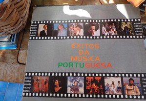 Disco LP 33rpm - Vinil - Êxitos da Música Portugue