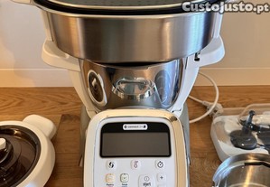 Robot de Cozinha MOULINEX iCompanion HF900110 + Acessório Extra (Panela Vapor)