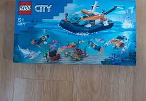 Set LEGO City / Barco de Mergulho Explorador (NOVO)