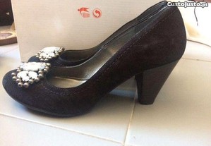 Sapatos pretos senhora AXN (tam 36)