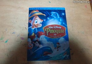 dvd original Disney pinoquio ediçao dupla lombada n 2