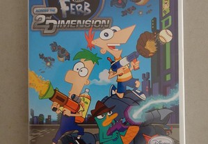 Jogo WII - Phineas and Ferb Across 2nd Dimension
