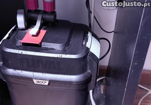Aqu�rio 200 litros completo com filtro externo Fluval 307