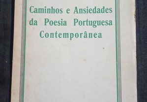 Caminhos e Ansiedades da Poesia Portuguesa Contemp