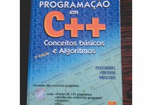 Programação em C+ Conceitos básicos e Algoritmod