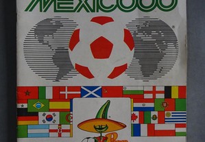 Caderneta de cromos de futebol México 86 Panini