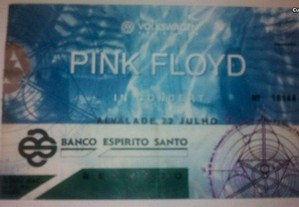 Bilhete concerto Pink Floyd 1994