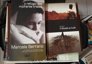 Obras de Marcela Serrano e Arthur Simões