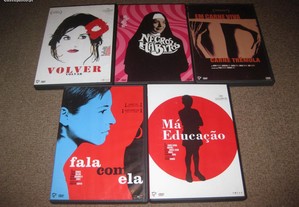 5 Filmes em DVD de Pedro Almodóvar