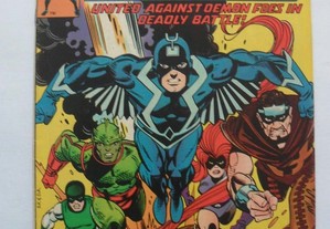 The Inhumans 8 Marvel Comics pence 1976 George Perez bd Bronze Age Banda Desenhada