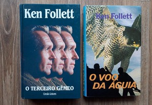 2 livros Ken Follet (portes grátis)