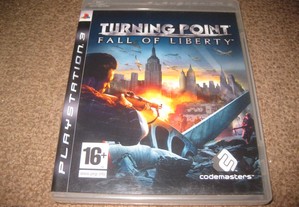 Jogo "Turning Point: Fall Of Liberty" PS3/Completo