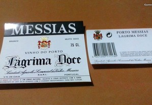 2 Rótulos e contra rótulos novos Vinhos do Porto Nº2H p/colecionadores