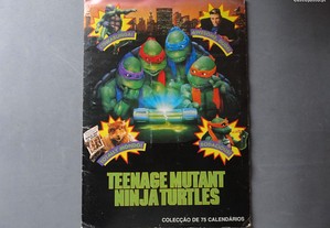 Caderneta de calendários Tartarugas Ninja