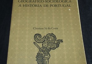 Livro Introdução Geográfico-Sociológica à História de Portugal