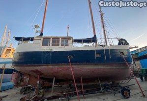 Veleiro Tradicional   Ketch (constru��o cl�ssica)