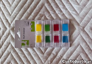 Marcadores Adesivos Coloridos Film Index   � 1 cm