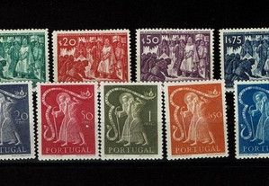Selos Portugal- 2 séries incompletas 1947/50 MVLH