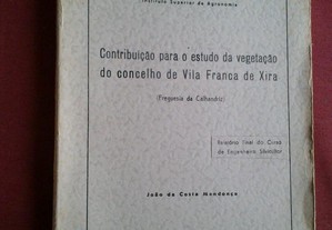Contribuição Para o Estudo da Vegetação de Vila Franca de Xira