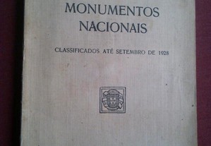 Monumentos Nacionais Classificados Até Setembro de 1928