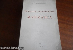 "Conceitos Fundamentais da Matemática" de Bento de Jesus Caraça - 7ª Edição de 1978