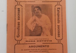 TEATRO Maria Vitória História do Fado Programa Argumento 1930
