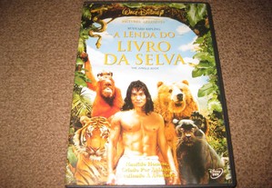 DVD "A Lenda Do Livro Da Selva" com Jason Scott Lee