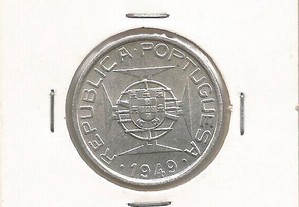 Espadim - Moeda de 5$00 de 1949 - Moçambique