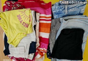 Conjunto de roupa de criana