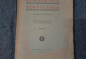 J. Leite de Vasconcellos-Etnografia Portuguesa-Vol. I-1933