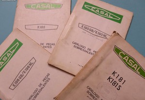 Motorizadas Casal - Catálogo peças sobressalentes