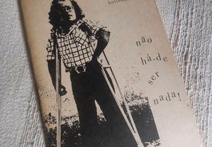 Manuel Bolinhas Não Há-de Ser Nada poesia primeira edição raro