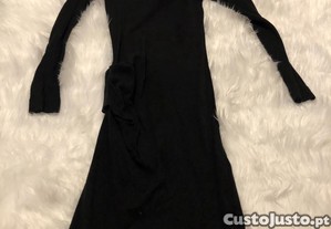 vestido preto tamanho m marlene birger executiva