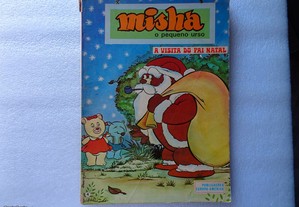 Livro Misha - O Pequeno Urso - A visita do Pai Nat