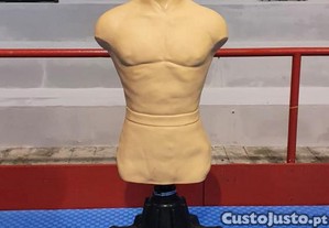 Boneco de treino de boxe em silicone com altura ajustável - BOB