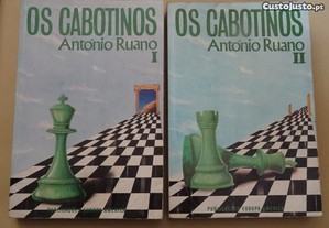 "Os Cabotinos" de António Ruano - 2 Volumes