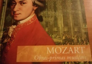 CD com livro Obras Primas Musicais Mozart