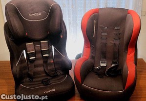 2 (DUAS) Cadeiras Auto Racer para bb.