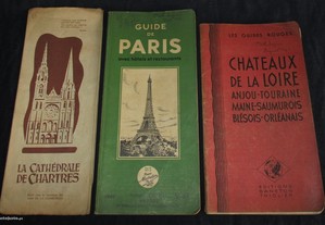 Guias Mapas Paris e Loire Michelin Baneton 