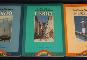 Livros Colecção Novos Guias de Portugal Porto Lisboa e Algarve