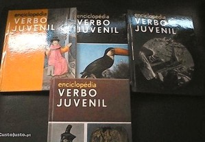 Enciclopédia Verbo Juvenil Volumes 4,7,9 e 12.