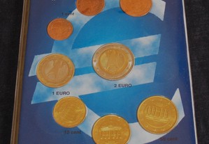 Conjunto Completo moeda euro Alemanha 2002